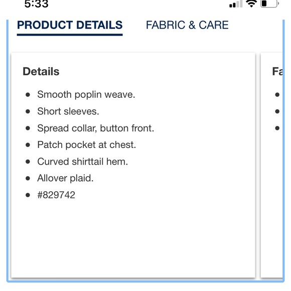 Plaid poplin shirt - Picture 3 of 7